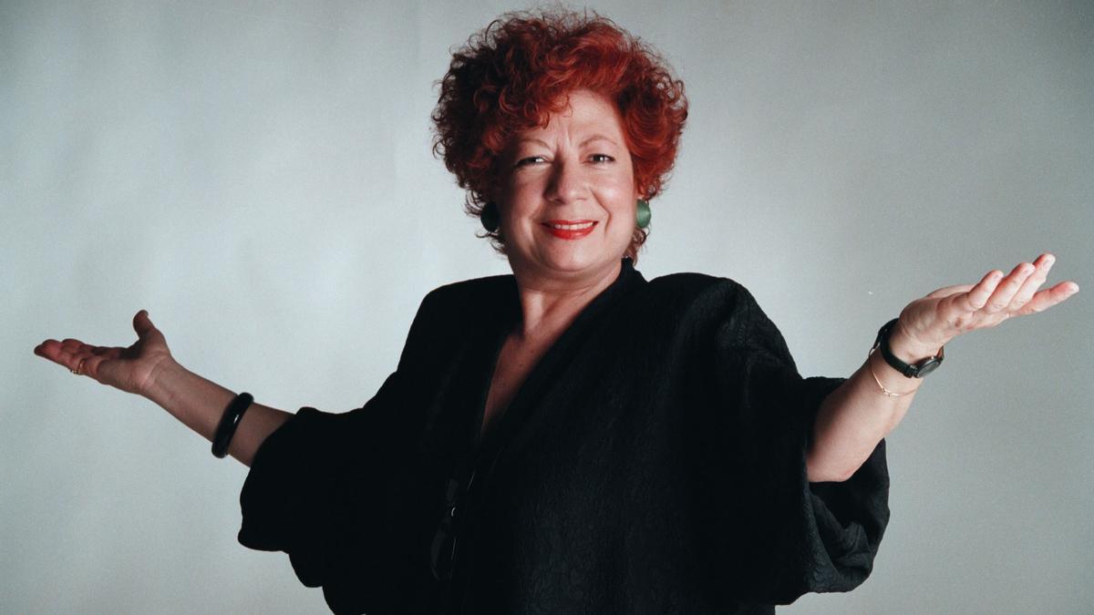 Núria Feliu en el año 1996