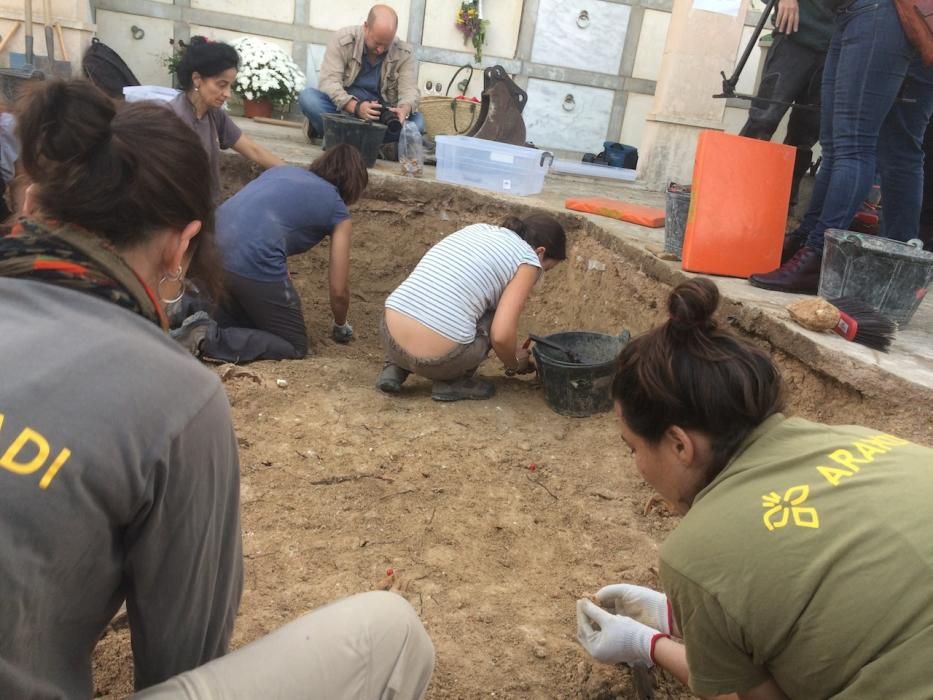 Bürgerkrieg: erste Funde bei Exhumierung in Porreres