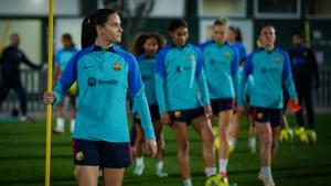 El Barça femenino entrenó por última vez antes del duelo de Copa de la Reina ante Osasuna