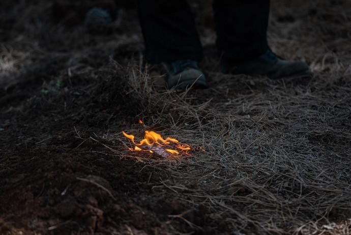 La UME realiza prácticas de prevención de incendios en Gran Canaria