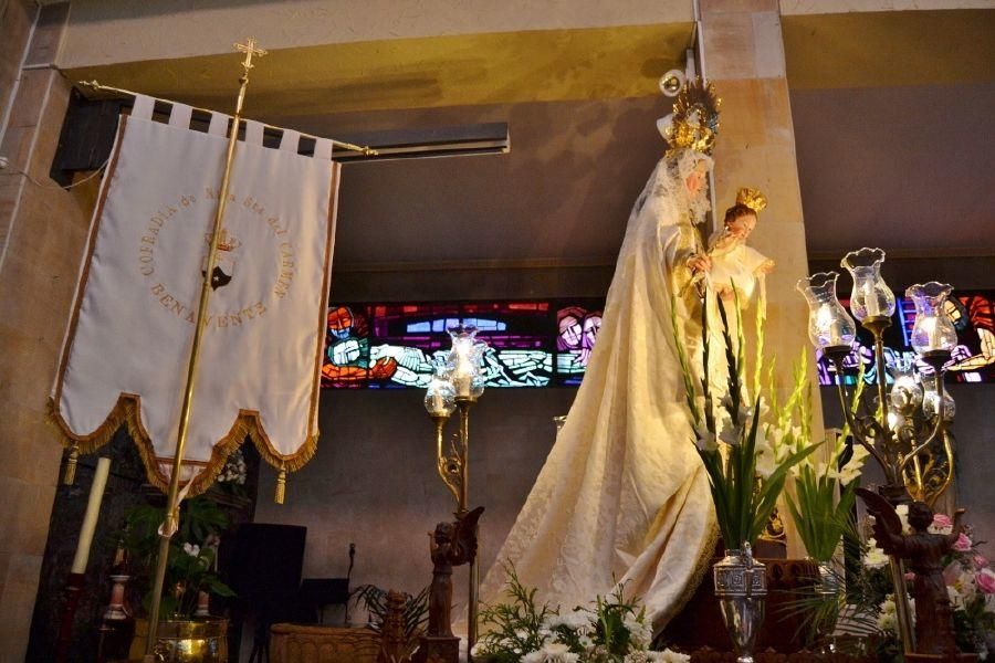 Virgen del Carmen en Benavente