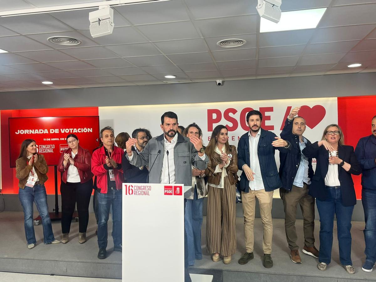 Álvaro Sánchez Cotrina, en sus primeras palabras tras conocerse el resutado de las primarias.