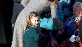 El abrigo zamorano que la princesa británica Carlota luce cada año en Navidad