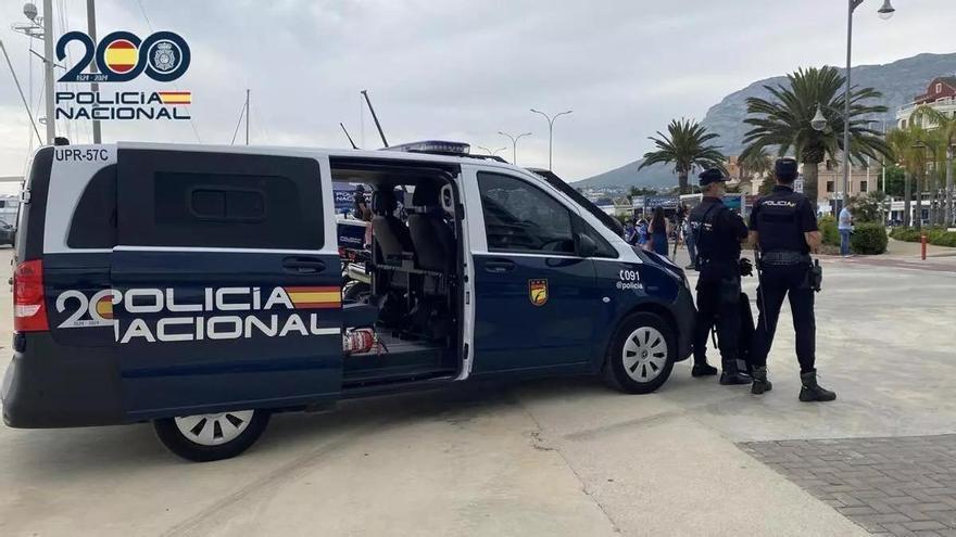 A Polícia Nacional detém o ladrão que roubava nas embarcações atracadas na Marina de Valência