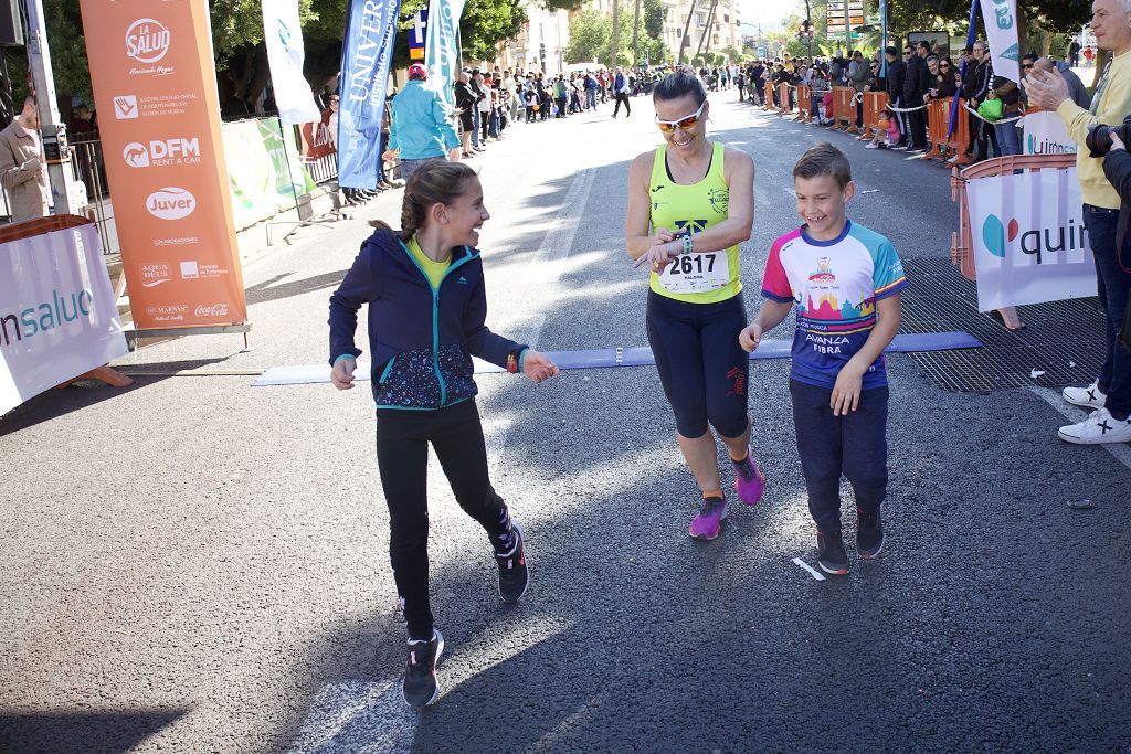 Las imágenes de la llegada a meta de la Carrera de la Mujer de Murcia 2024