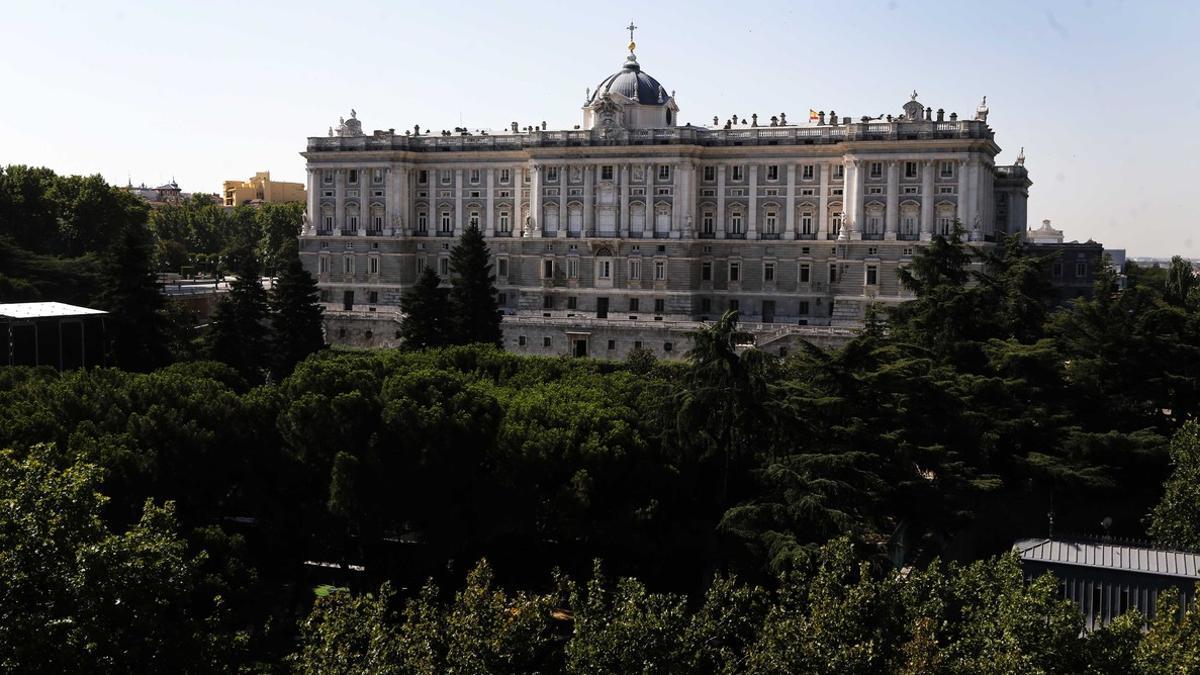 El Palacio Real de Madrid, o palacio de Oriente, uno de los inmuebles gestionados por Patrimonio Nacional.