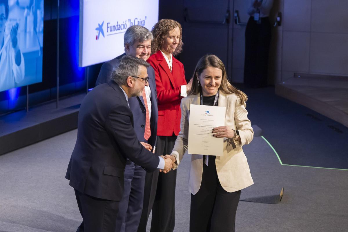 Marsileia Zanatta, becada por la Fundación La Caixa para estudiar su posdoctorado en la UJI, en Castellón.