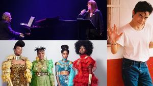 combo merce 2021  maria del mar bonet Les Amazones de l’afrique  y Ed Maverick