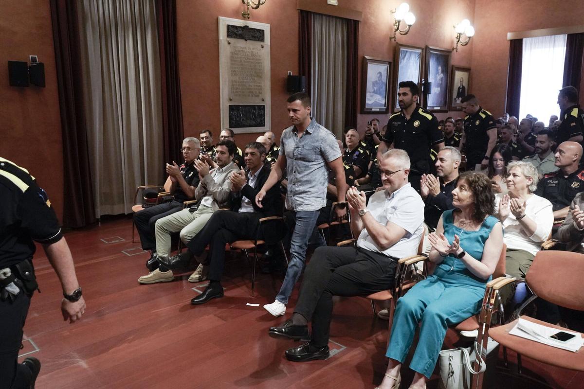 Les imatges de la celebració dels 160 anys de la Guàrdia Urbana de Manresa