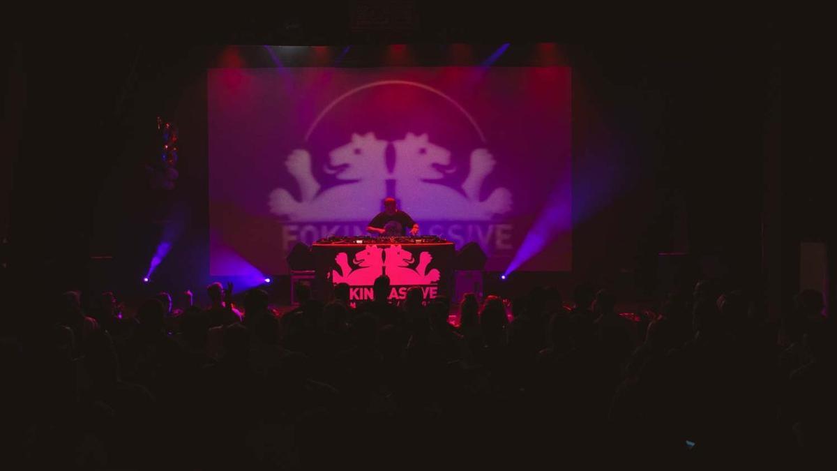 El colectivo aragonés Fokin Massive en una de sus actuaciones.