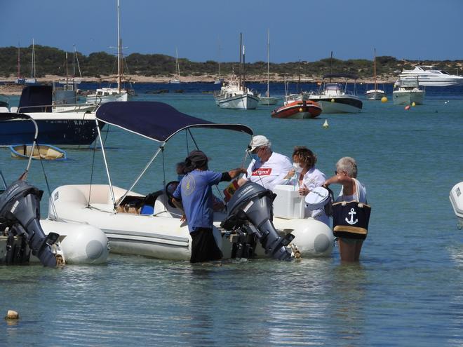 Denuncian el uso «ilegal» de s’Estany des Peix para el alquiler de barcos