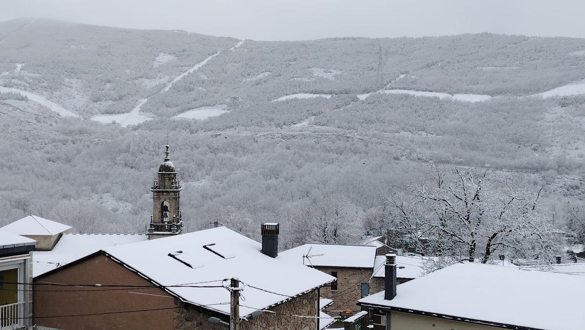 Primeras nevadas en Sanabria