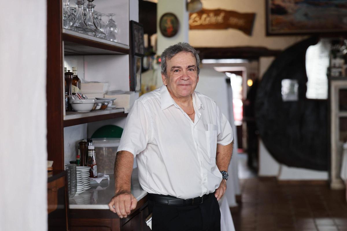Alfonso Baledo en el restaurante el Celler de Can Pere este miércoles.