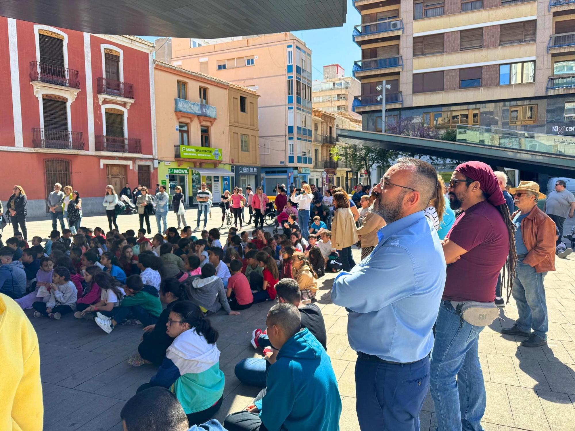 Les imatges del concert didàctic per a escolars en Vila-real