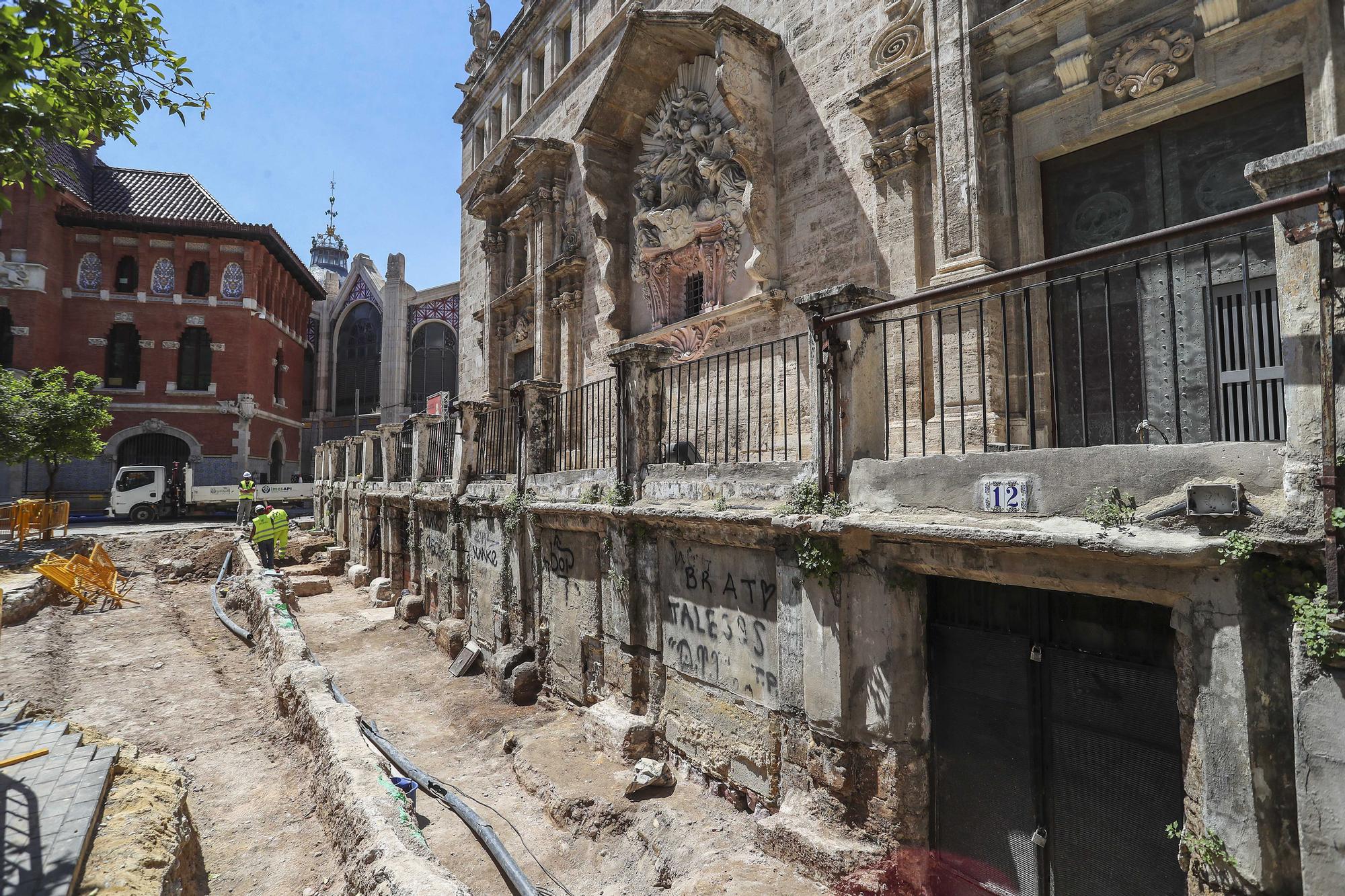 Así avanzan las Obras de la Plaza de Brujas