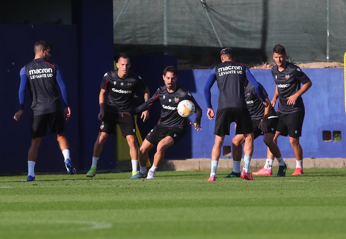 Así ha sido del entrenamiento del Levante UD de hoy