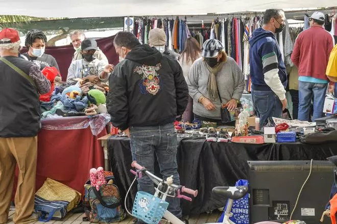 El Rastro afronta su último domingo en el Parque Blanco, salvo sorpresas