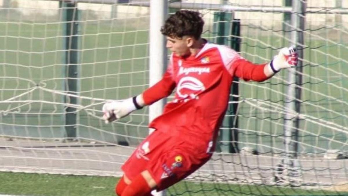 Iker Hernández, nuevo portero del CD Villaralbo. | CEDIDA