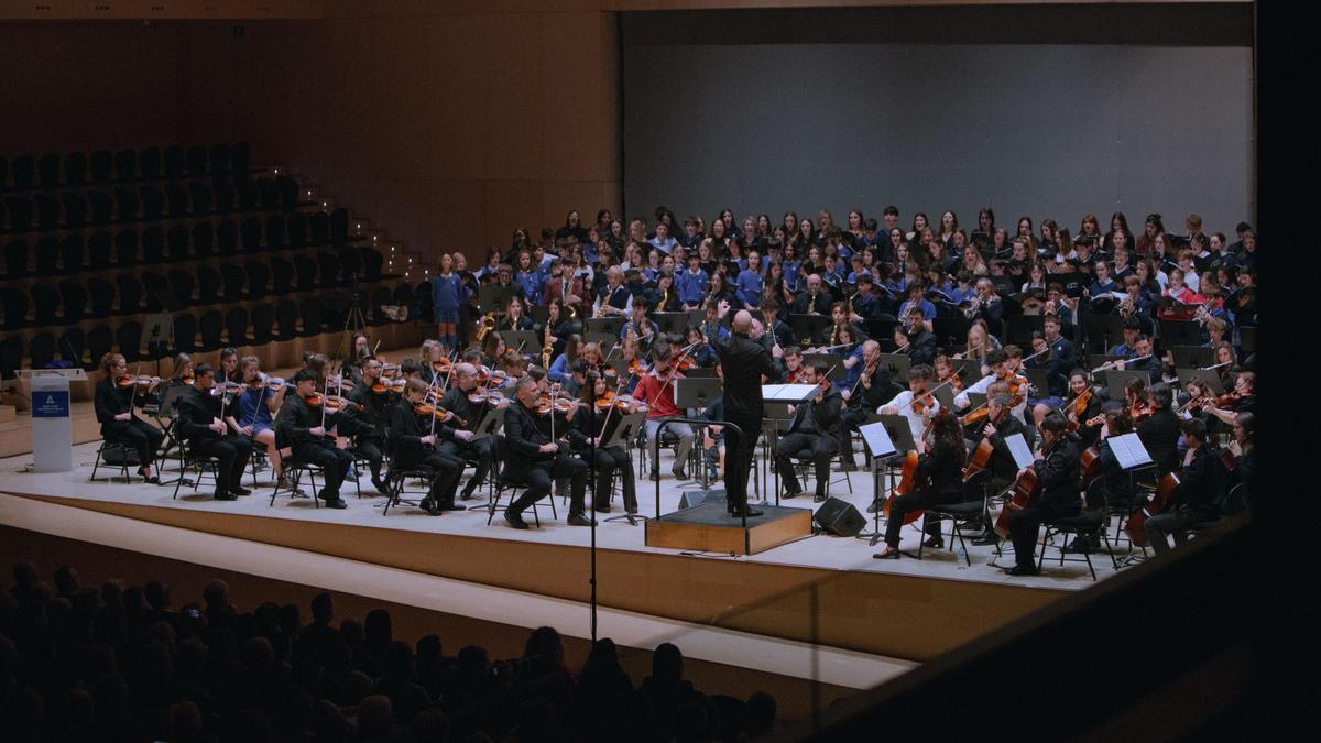 La sala sinfónica del Auditori i Palau de Congressos de la capital vivió una jornada para el recuerdo.