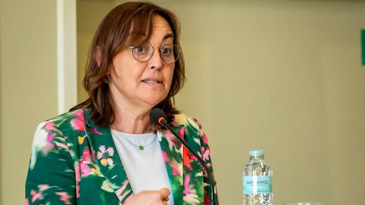 Sílvia Paneque, durant la jornada.