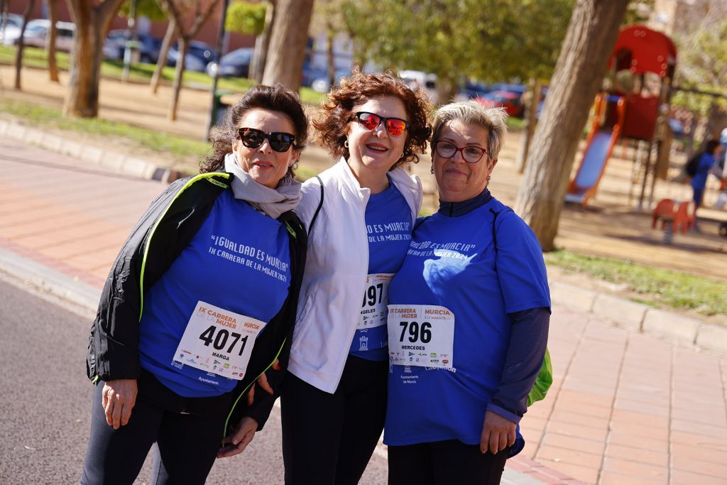 Imágenes del recorrido de la Carrera de la Mujer: avenida Pío Baroja y puente del Reina Sofía (II)