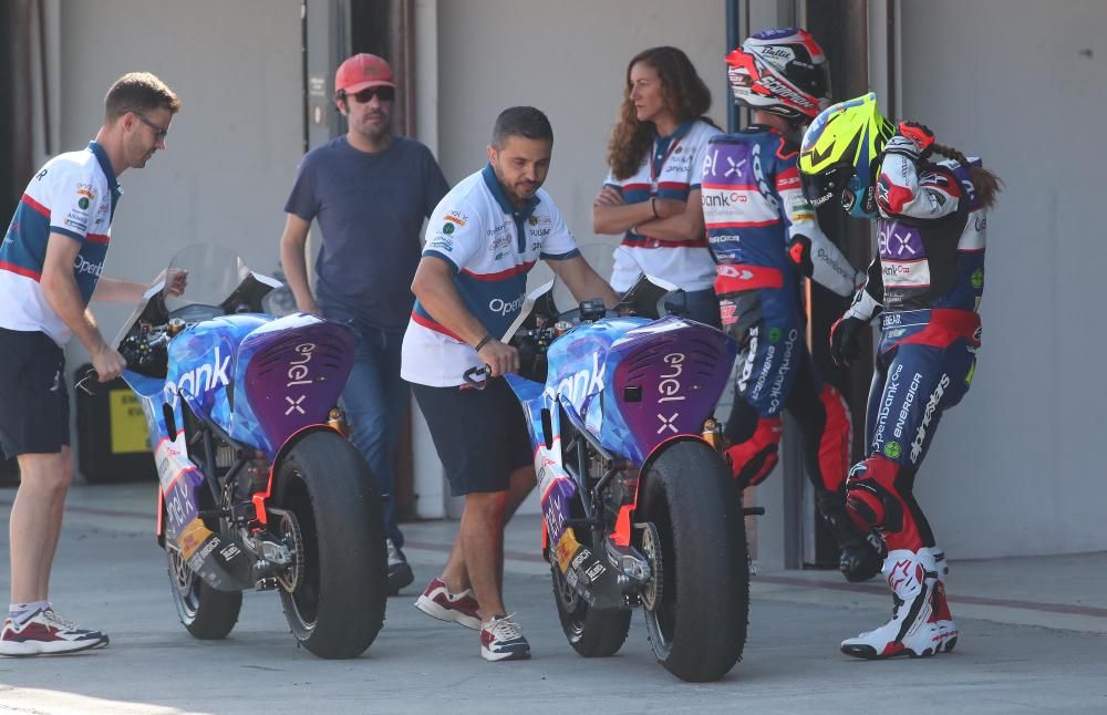 Entrenamientos de MotoE en el Ricardo Tormo