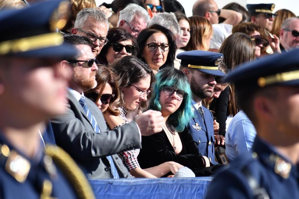 Acto de jura de bandera en la Academia General del Aire