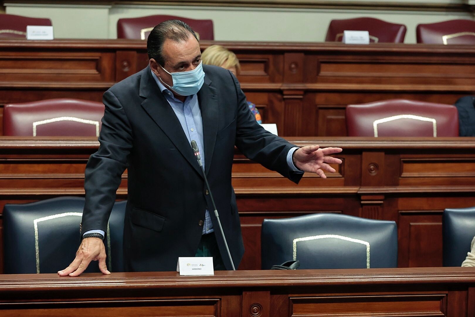 Pleno del parlamento de Canarias