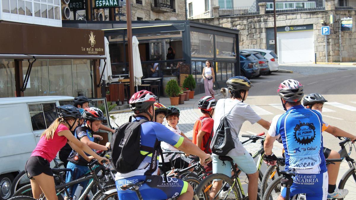 Día de la bicicleta en Puebla de Sanabria