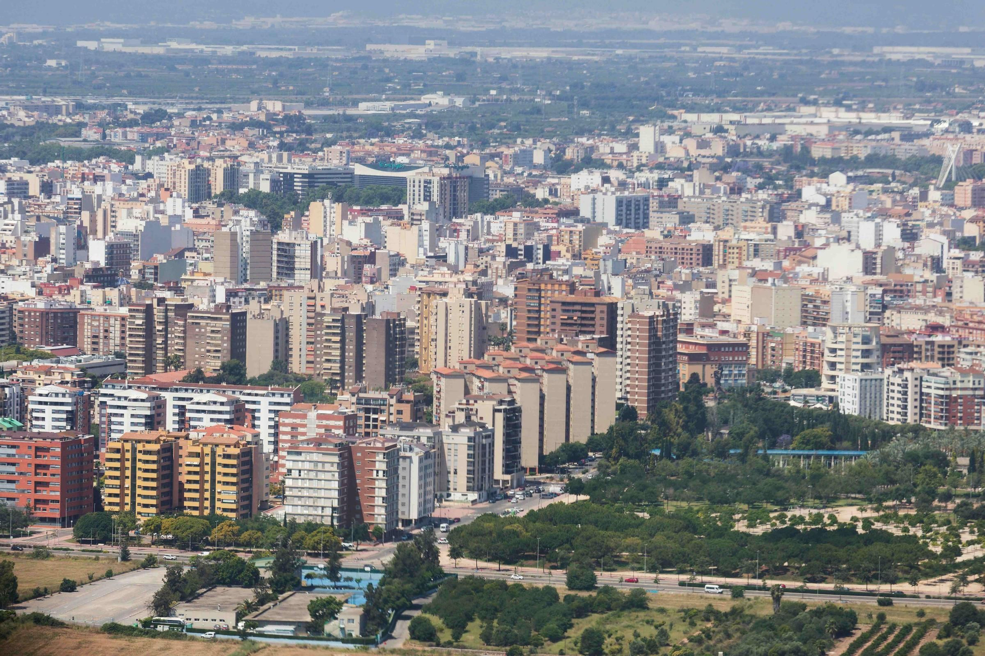 Castelló 'a vista de pájaro'