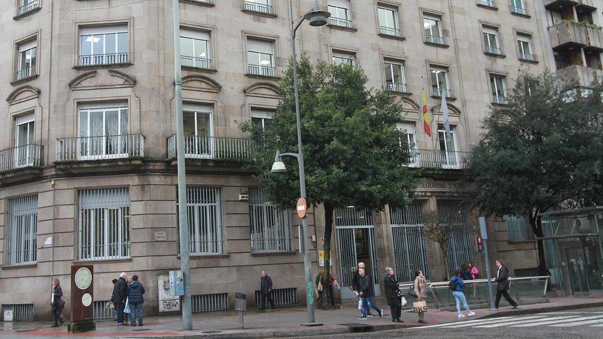 Sede de la Seguridad Social en Ourense.