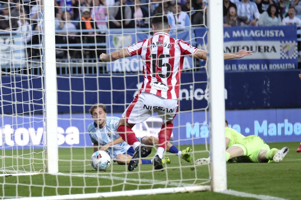Liga Hypermotion: Málaga CF -Sporting Gijón