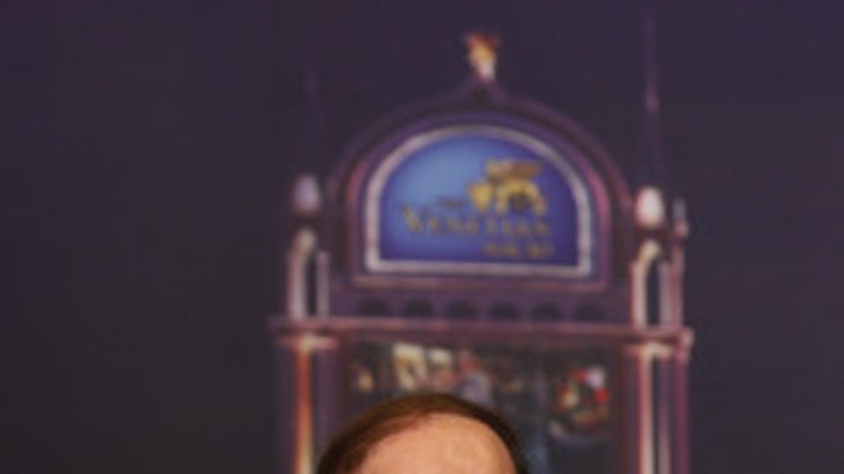 Sheldon Adelson, en una conferencia en Macau, en abril del 2012