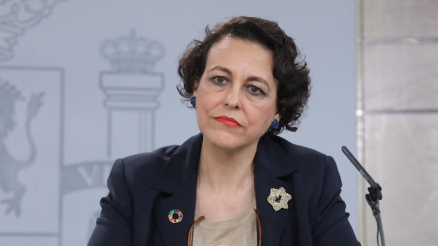 La ministra Magdalena Valerio