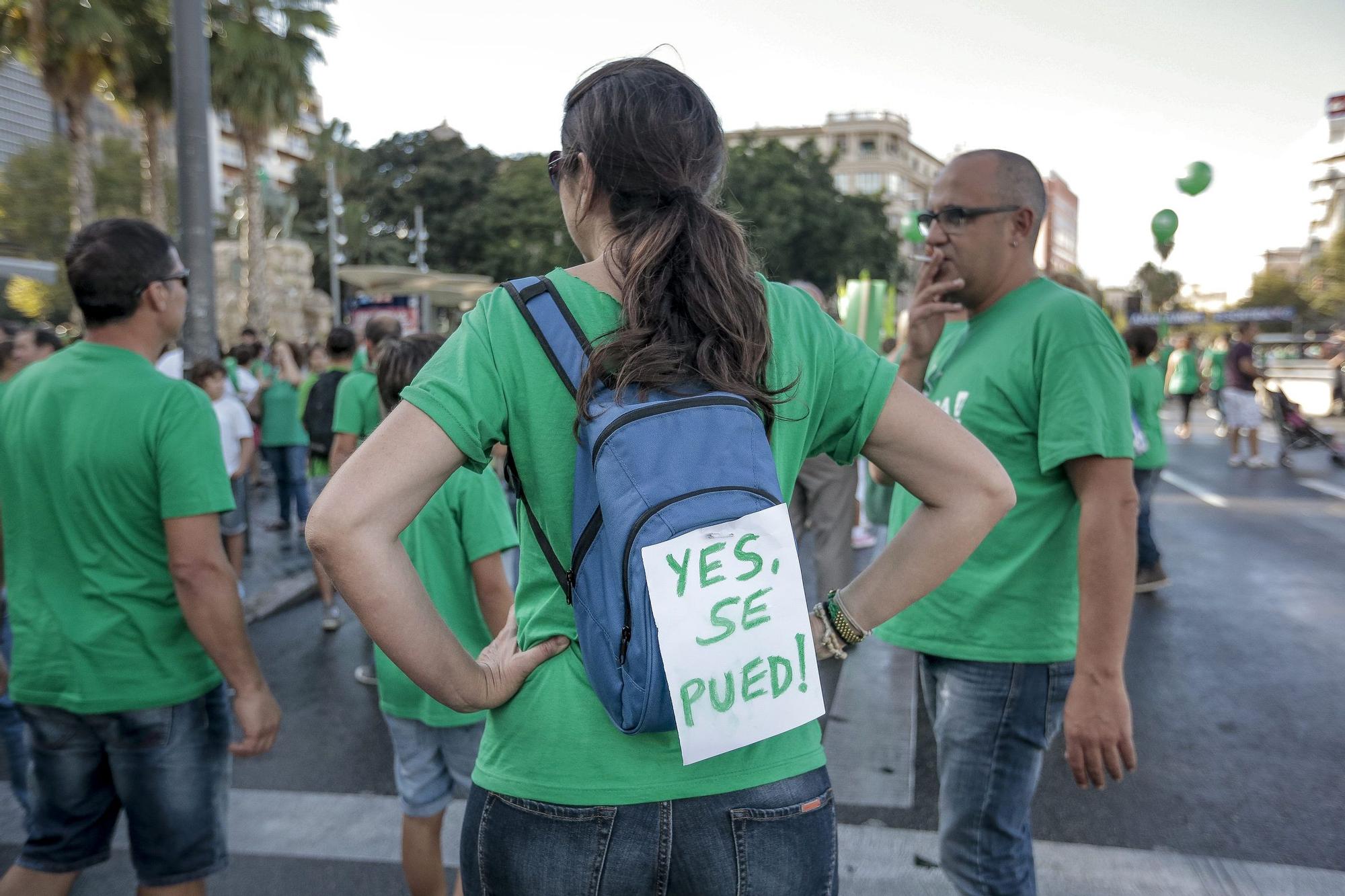 FOTOS | Se cumplen 10 años de la gran manifestcación contra el TIL en Palma