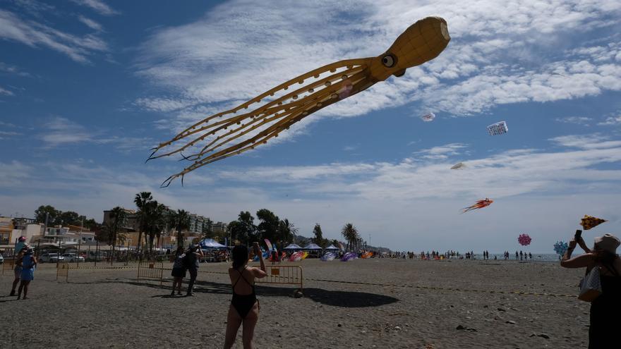 El &#039;International Kite Fest 2023&#039; de Málaga, en imágenes
