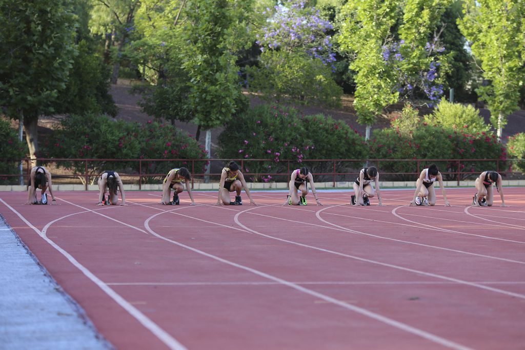 Campeonato regional de atletismo. Primera jornada