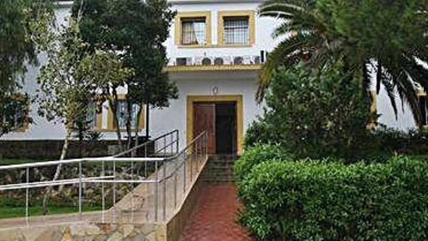 Fachada del centro de menores Padre Morey, en el antiguo acuartelamiento de Sa Coma.