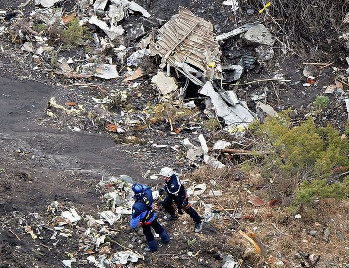 Las imágenes de la tragedia del accidente del avión
