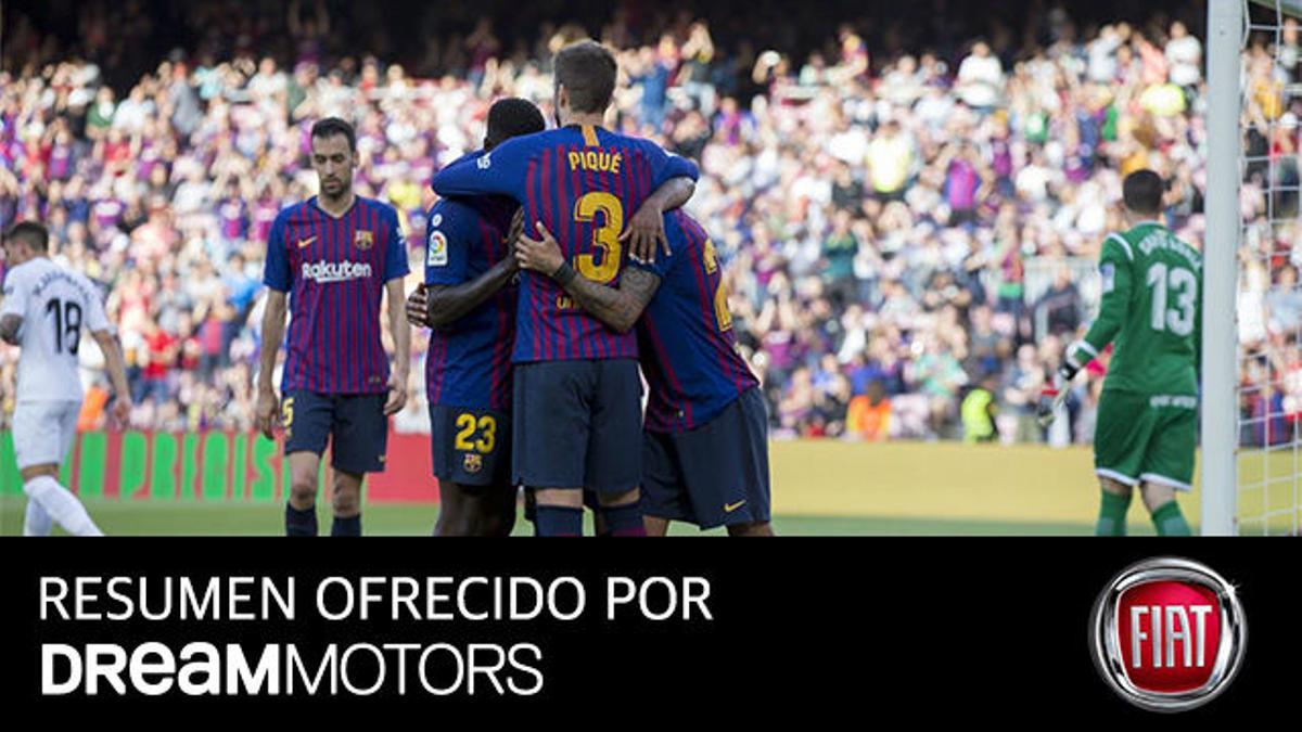 Así fue el triunfo del Barça más práctico ante el Getafe