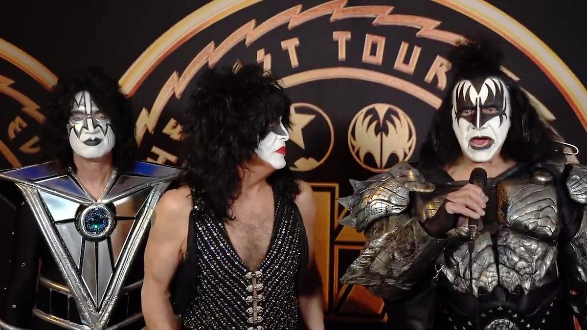 El guiño de Kiss a Cartagena con la versiona de la canción 'Macarena'