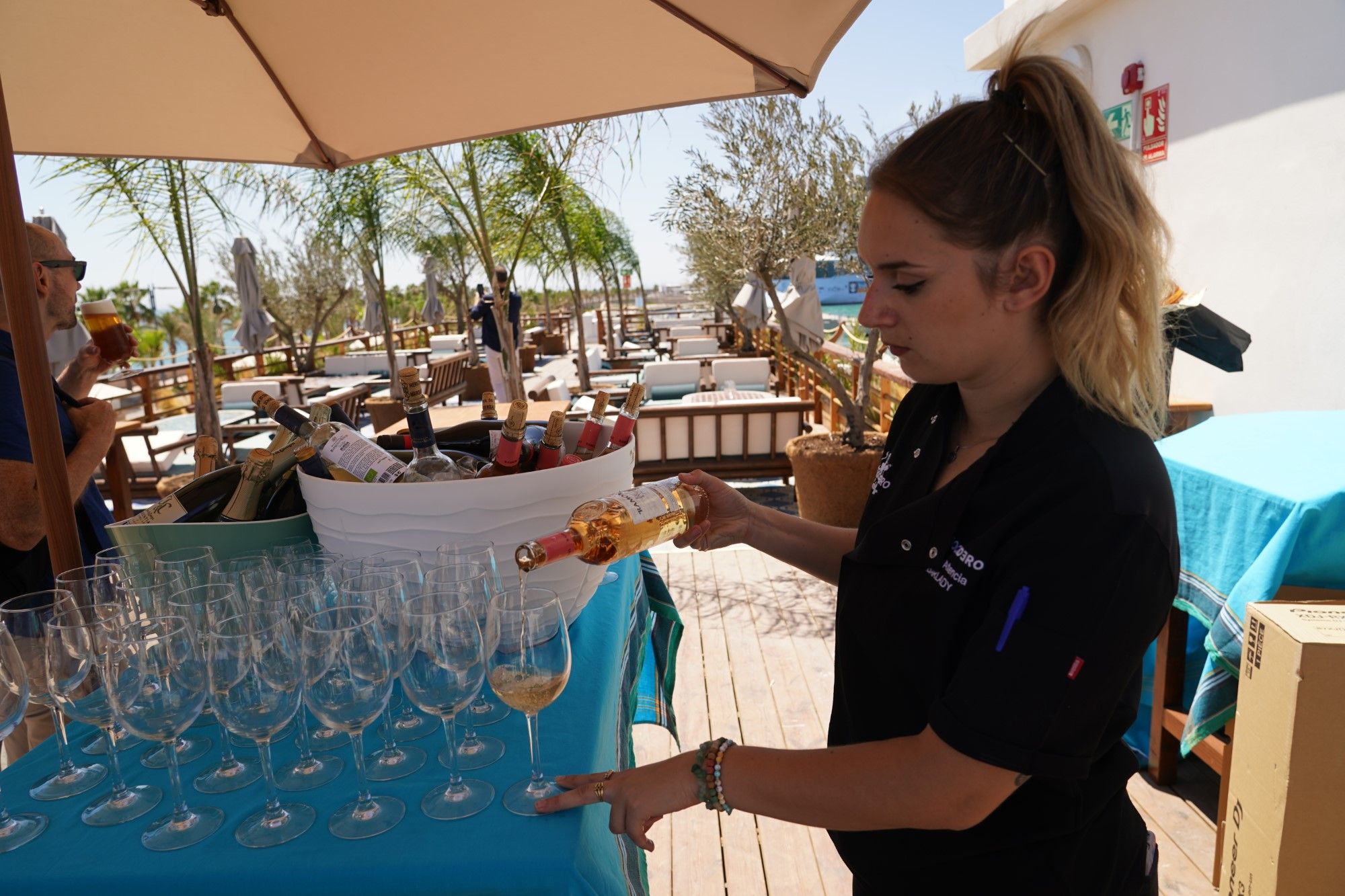 Así es el nuevo restaurante de Trocadero en la antigua Casa de Botes del Puerto de Málaga