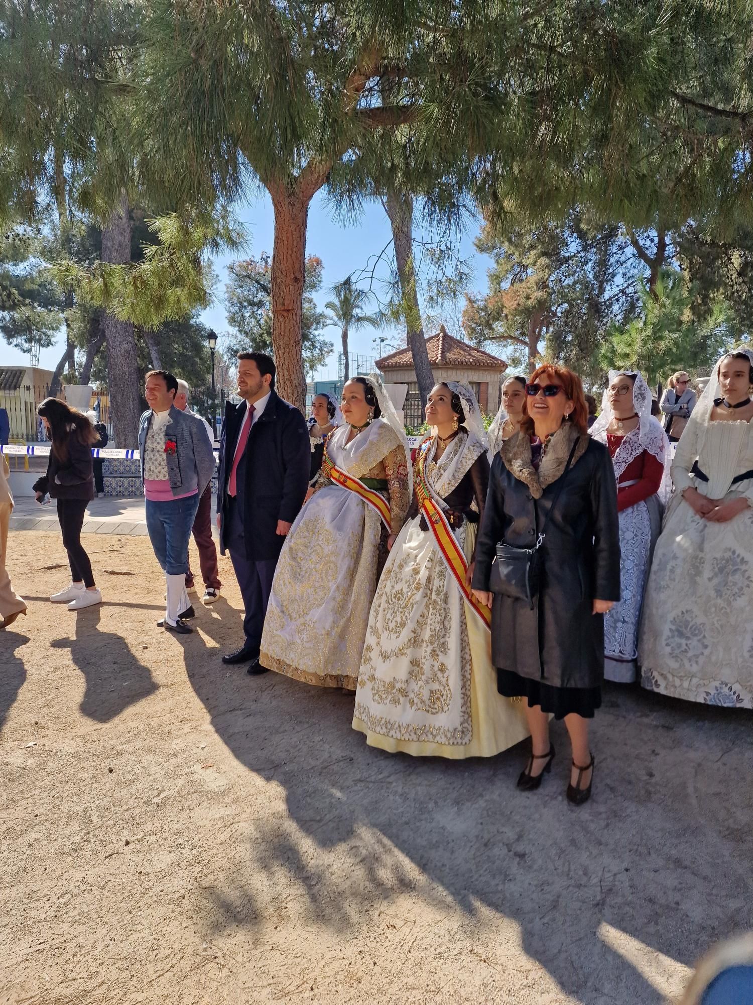 Mascletà en la Fira de Sant Blai