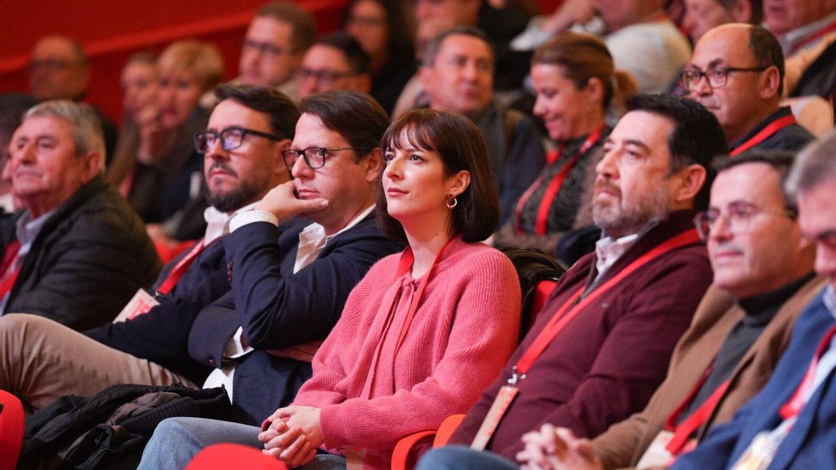 Último congreso del PSOE de Extremadura en Plasencia.