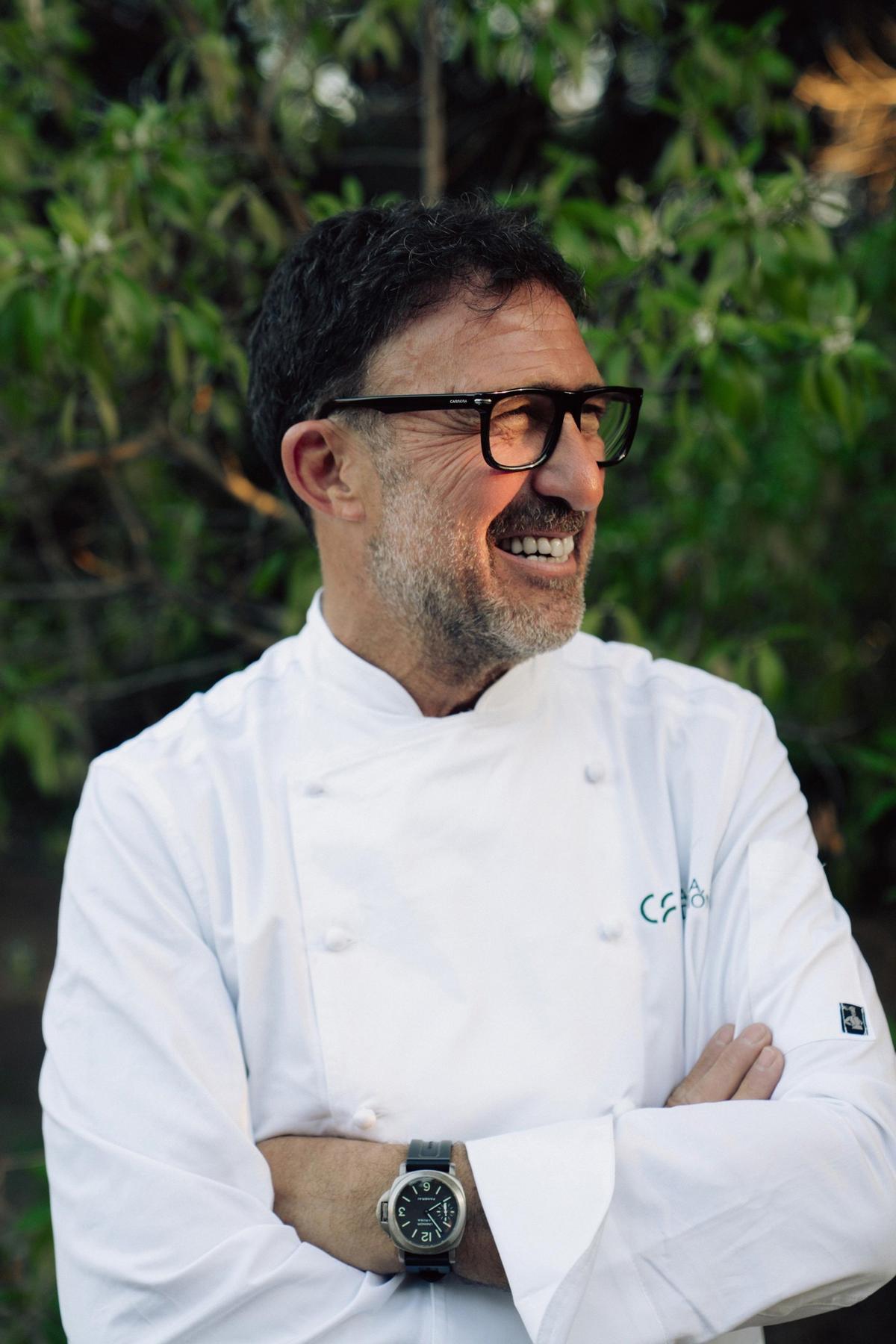 El cocinero y empreasario Òscar Manresa.