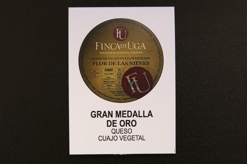 FUERTEVENTURA - Concurso Oficial Agrocanarias 2018 - FINCA DE UGA - GRAN MEDALLA DE ORO QUESO CUAJO VEGETAL - 15-05-18  | 15/05/2018 | Fotógrafo: Gabriel Fuselli