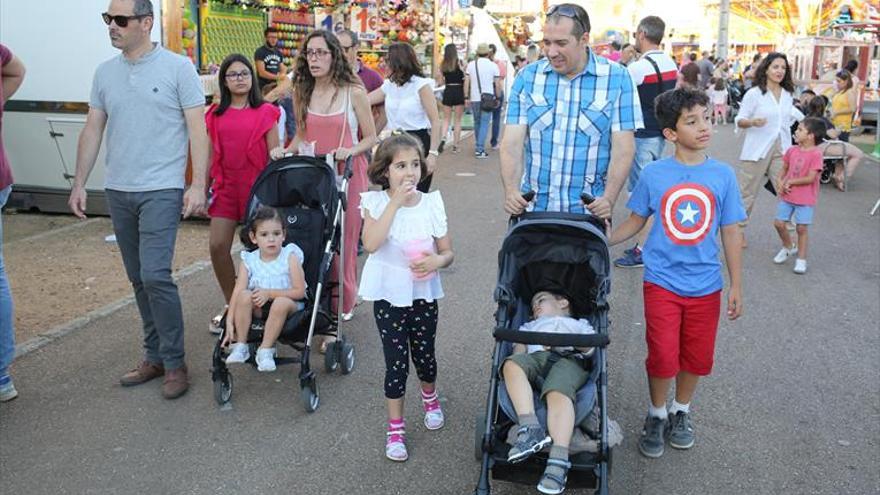 un día del niño con menos ruido en el recinto ferial