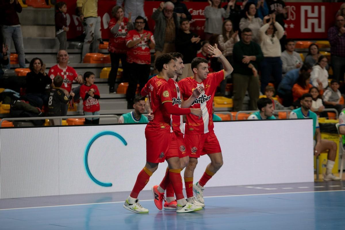 Así ha sido el partido del Jimbee Cartagena contra el Manzanares