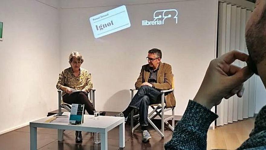 Manuel Baixauli presenta «Ignot» a la Llibreria 22 de Girona