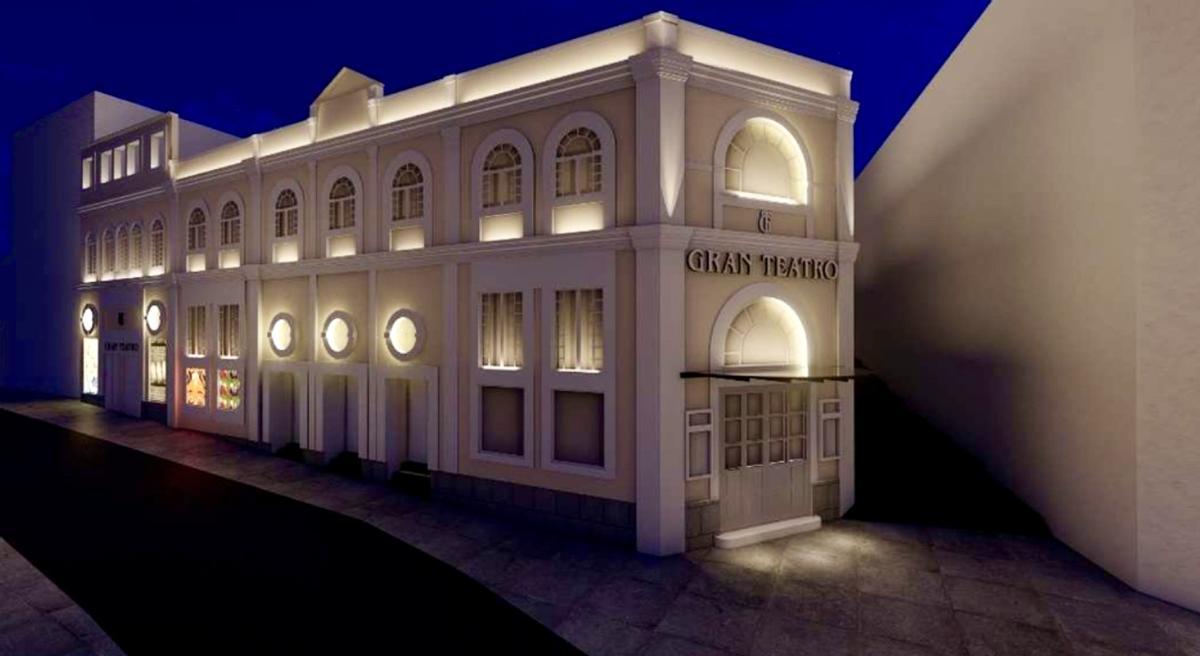 Infografía de uno de los proyectos presentados para rcuperar la fachada original de 1926.